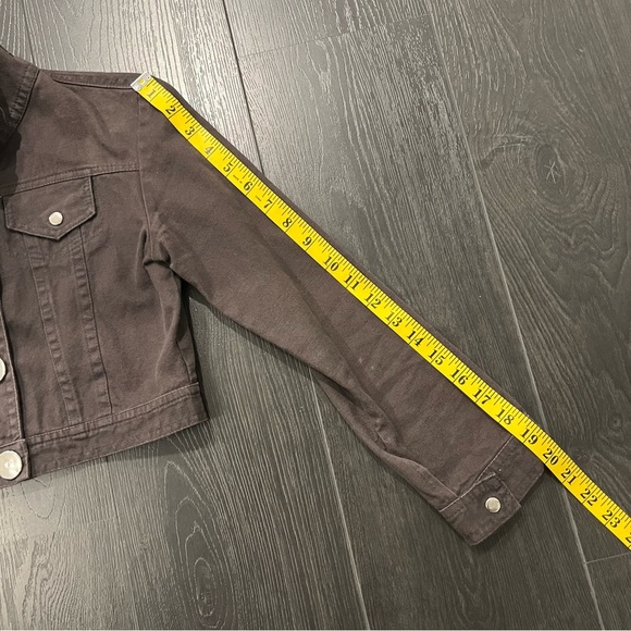 Dark Gray Crop Jacket - Picture 2 of 7